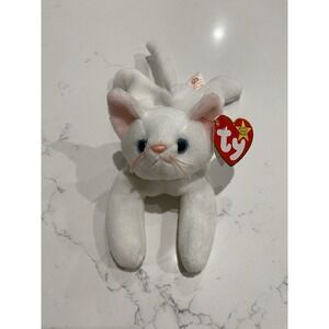RARE Ty Beanie Baby Flip the Cat 1993/1995 TAG ERRORS Retired Vintage PVC Pellet